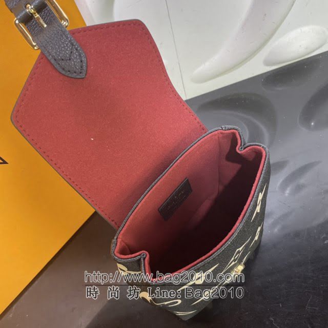 Louis Vuitton新款女包 M80783黑丝印 路易威登2021夏季新款迷你双肩包 LV新款Tiny双肩后背包  ydh4203